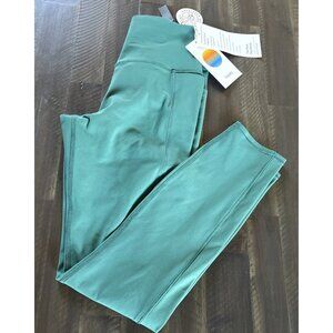 VUORI Studio Pocket Leggings XS Ivy Green NWT$98 VW446